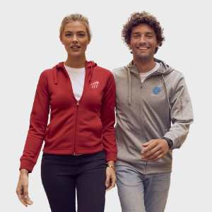 Sportieve budget hoodie met rits