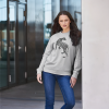 Drop shoulder sweater