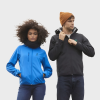 Basic softshell jas met capuchon