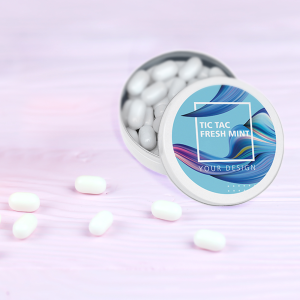 TicTac pepermunt in blikken doosje